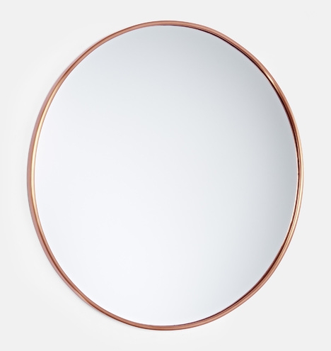 30" Round Metal Framed Mirror - Image 5