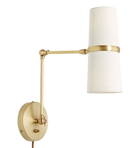 Conifer Articulating Plug-In Wall Sconce - Image 1