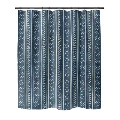 Adeline Geometric Single Shower Curtain - Image 0