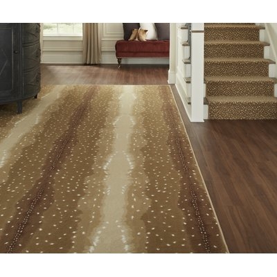 Booker Chital Brown Area Rug - Image 0