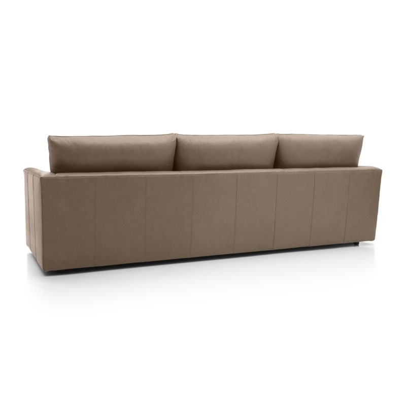 Lounge Deep Leather 3-Seat Grande Sofa 105" - Image 4