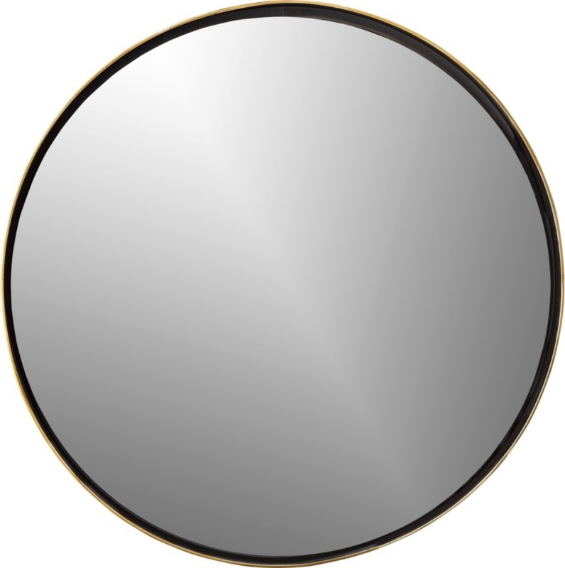 Shadow Circle Wall Mirror 19.5" - Image 2
