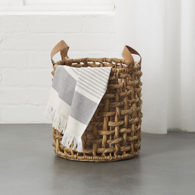 Links Large Natural Basket with Handles - Image 4