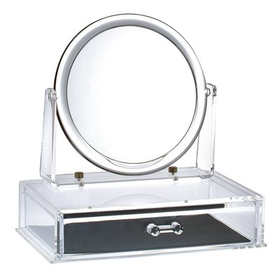 Magnifying Makeup Mirror with Drawer - Image 0