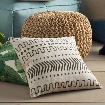 Hector Feather Down Throw Pillow - Image 0