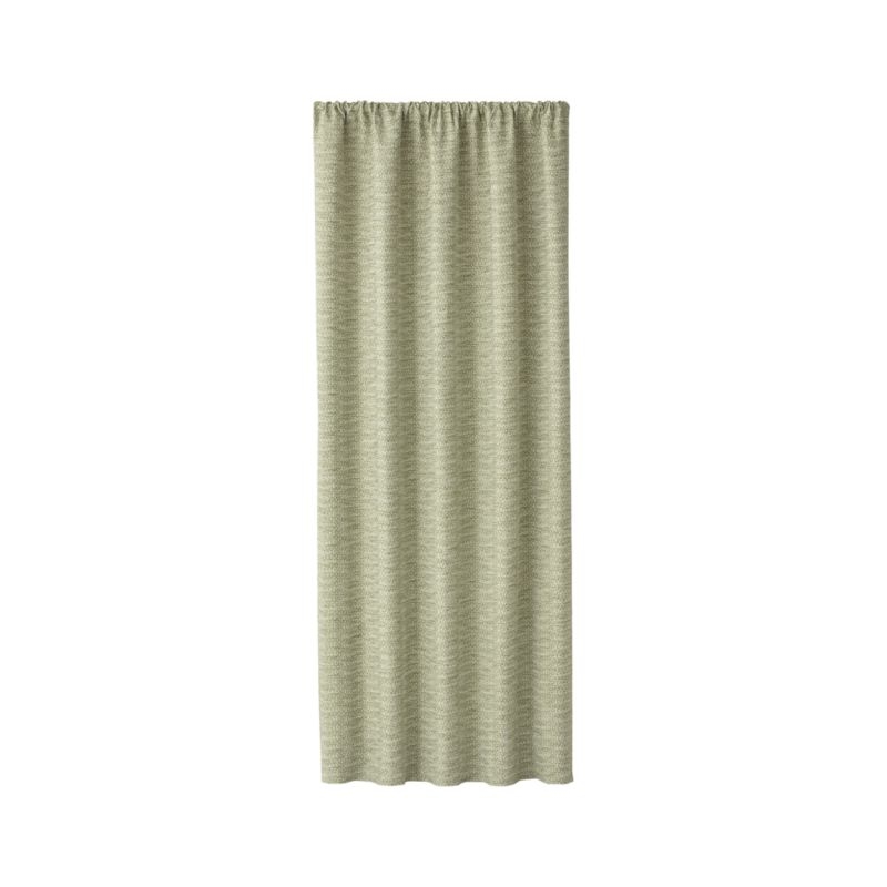 Desmond Green Cotton Curtain Panel 50"x84" - Image 6