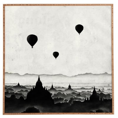 Aurora I by Florent Bodart - Picture Frame Graphic Art Print on Wood - Image 0