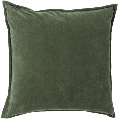 Bradford Smooth 100% Cotton Velvet Throw Pillow - Image 0