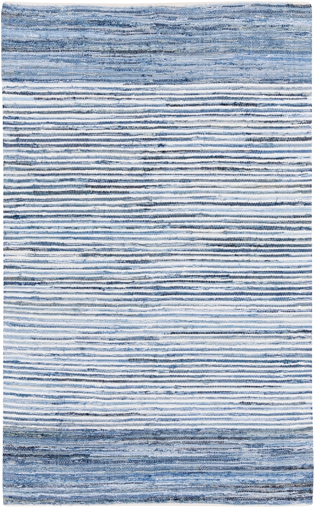 Halle Rug, 5' x 8', Bright Blue - Image 0