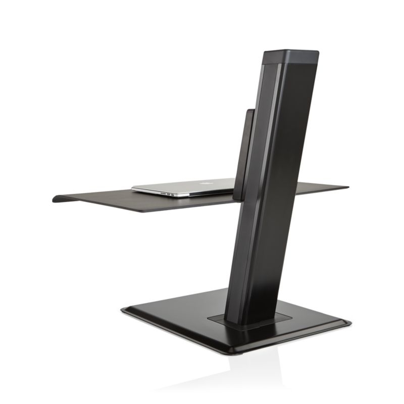 Humanscale ® Black Laptop Quickstand Eco Standing Desk Converter - Image 9