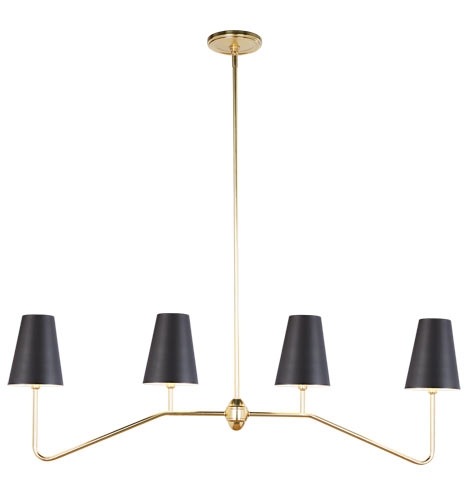 Berkshire Linear Pendant with Metal Shades - Image 2
