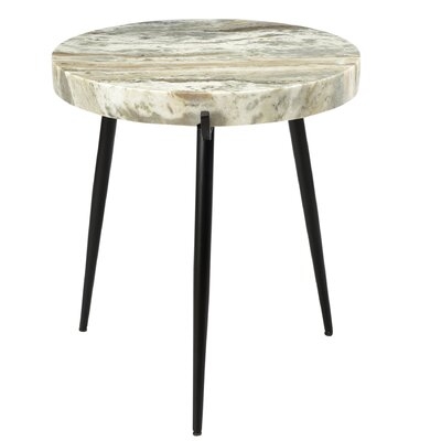 Traci Marble Accent Table - Image 0