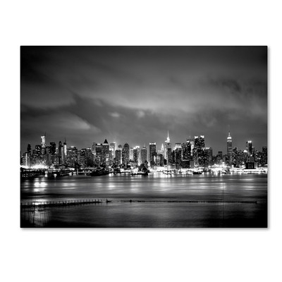 'New York Skyline' Photographic Print on Wrapped Canvas - Image 0