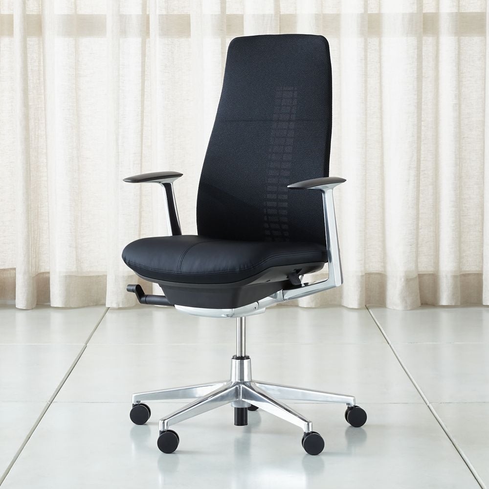 Haworth ® Black Fern ™ High Back Desk Chair - Image 0
