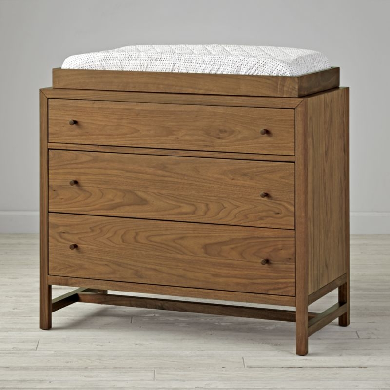 Taylor Walnut Changing Table Topper - Image 1