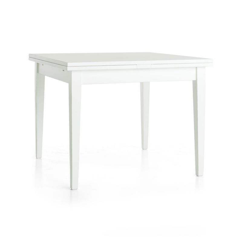 Pratico White Extension Square Dining Table - Image 1