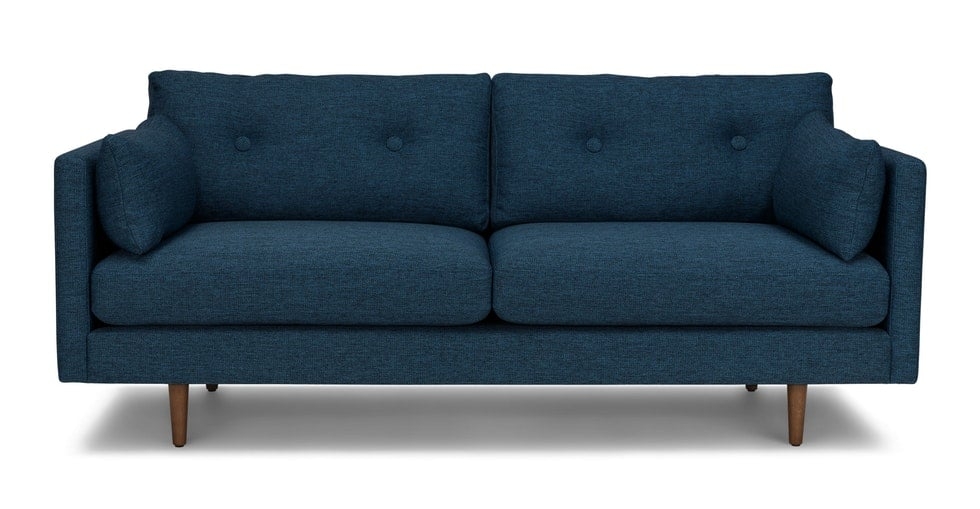 Anton Twilight Blue 74" Sofa - Image 0