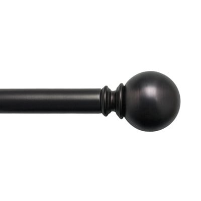 Ball Decorative Single Curtain Rod & Hardware Set - Image 0