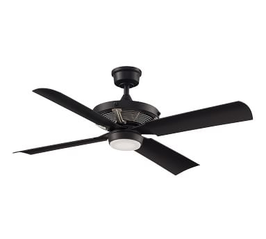 Pickett Ceiling Fan, Black/Brushed Nickel - Image 1