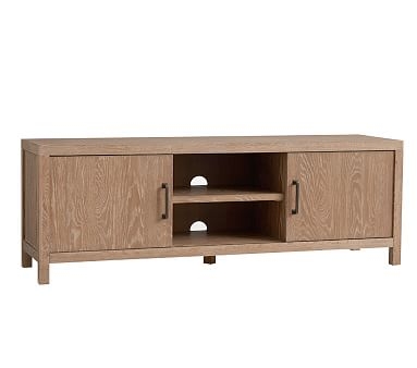 Charlie Media Console, Smoked Gray, Unlimited Flat Rate Delivery - Image 0