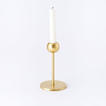 Aaron Probyn Candleholder, Brass, Medium - Image 0