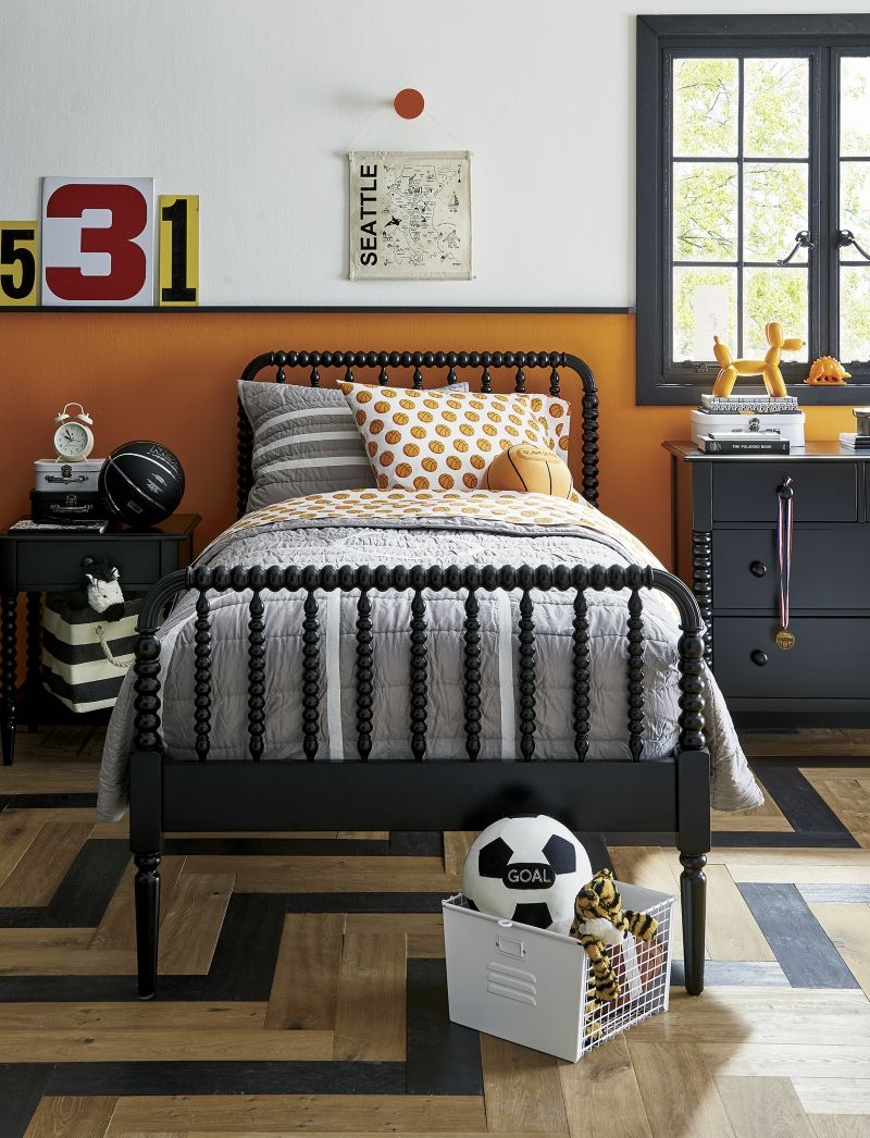 Jenny Lind Black Full Bed - Image 7