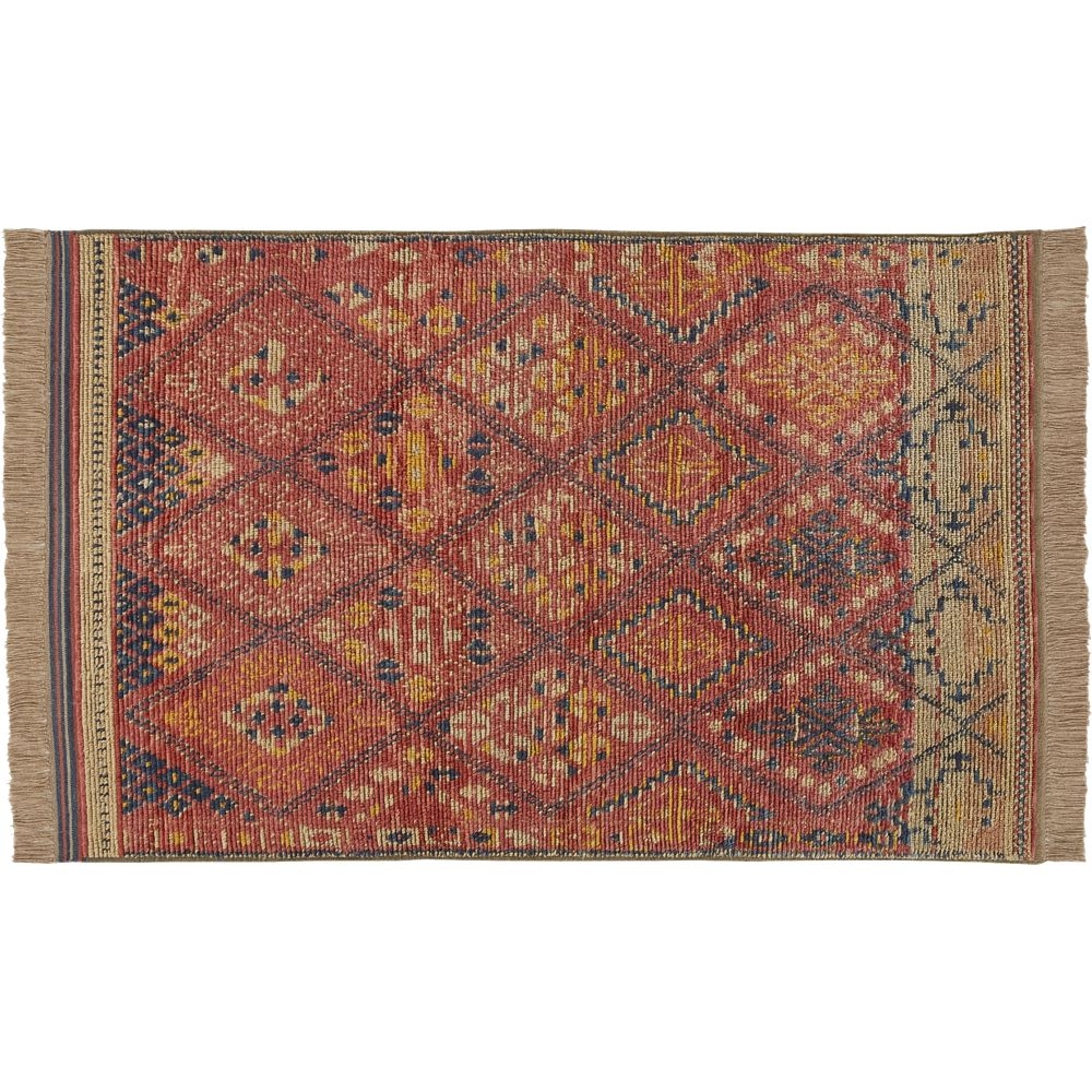 Indira Faded Red Rug 5'x8' - Image 0