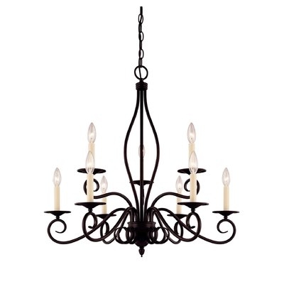 Ingles 9-Light Candle-Style Chandelier - Image 0