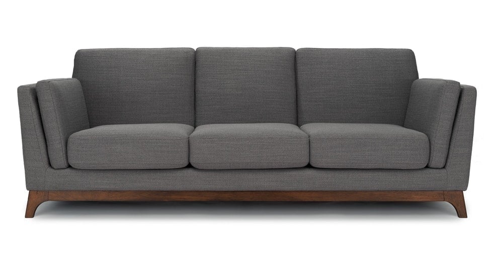 Ceni Pyrite Gray Sofa - Image 0