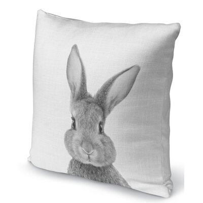 Gianluca Bunny Throw Pillow - Image 0