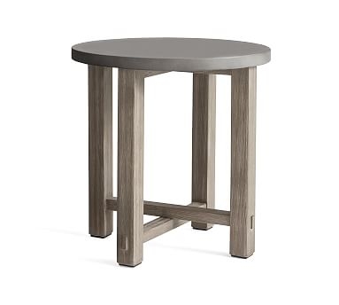 Abbott Side Table, Gray Wash - Image 0