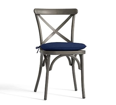 Bistro Chair & Bar Stool Cushion, Sunbrella(R) Cobalt - Image 2