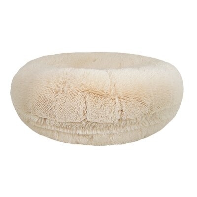 Ostrowski Blondie Luxury Shag Plush Faux Fur Bagel Pet Pillow - Image 0