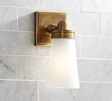 Brass Pearson Single Sconce - Image 0