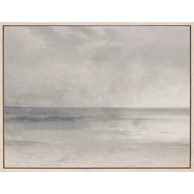 Pastel Seascape II" Framed Wall Art, 41" x 31" - Image 0