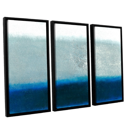 'Marianas' 3 Piece Framed Painting Print on Canvas Set - Image 0