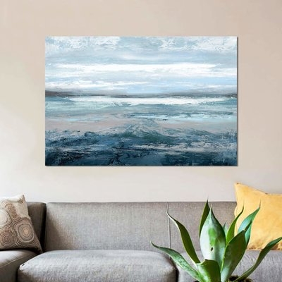 'Aqua in Motion' Print on Canvas - Image 0