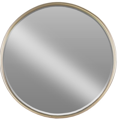 Lona Metal Round Accent Mirror - Image 0