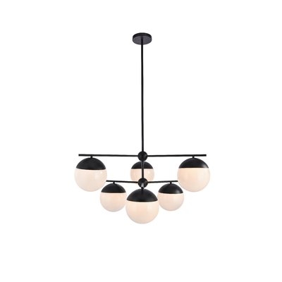 Yearby 6-Light Sputnik Chandelier - Image 0