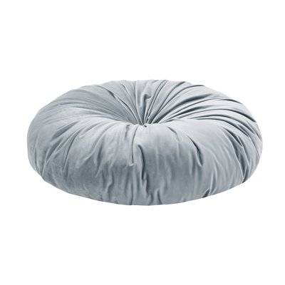Clem Velvet Round Floor Pillow - Image 0