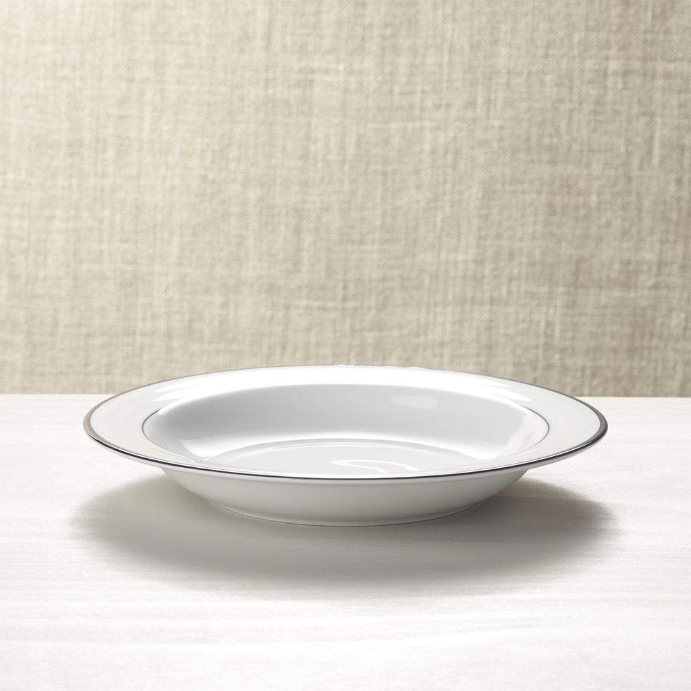 Roulette Blue Band Low Bowl - Image 0