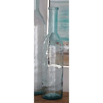 Bocana Glass Bottle Floor Vase - Image 0