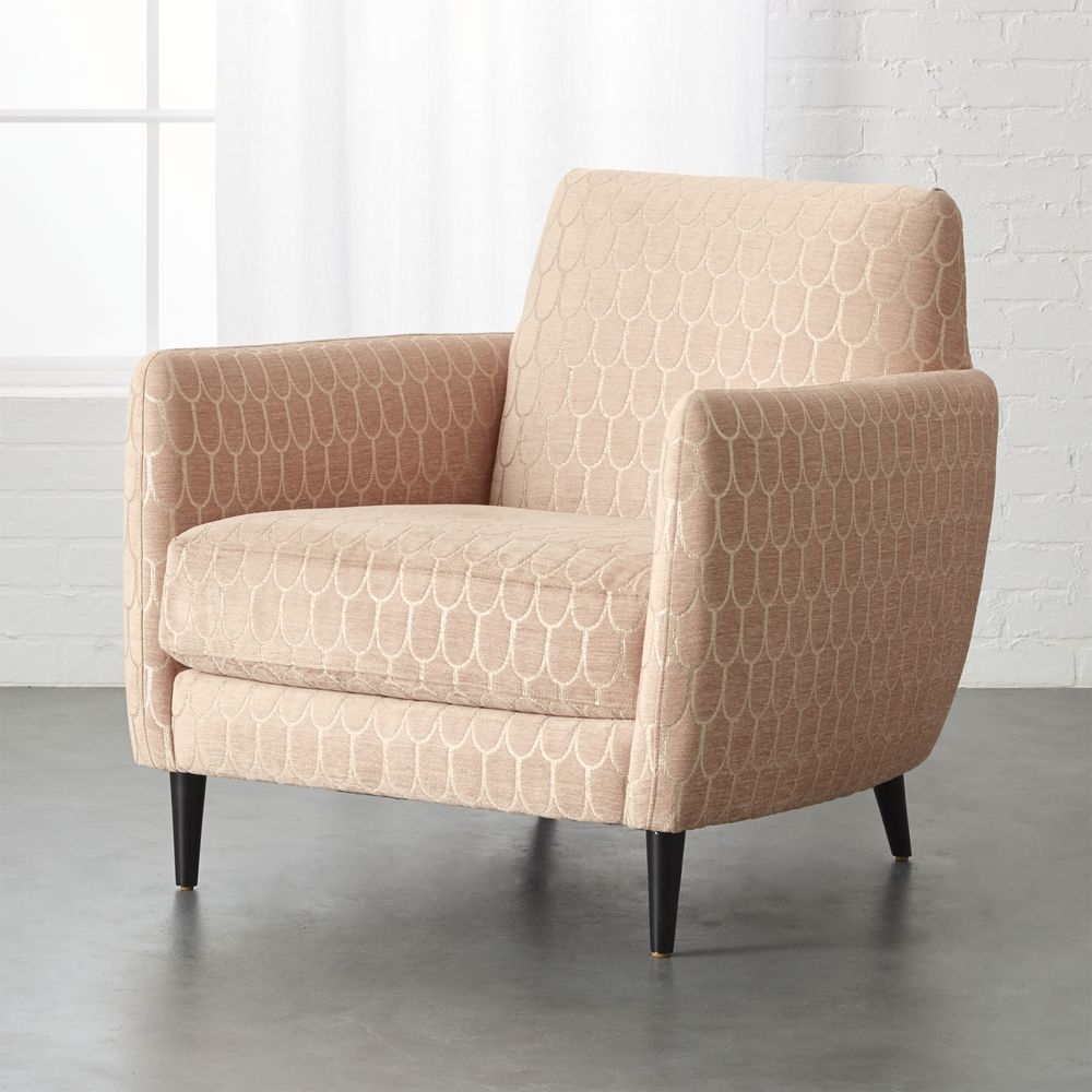 Parlour Crisanta Blush Pink Chair - Image 0