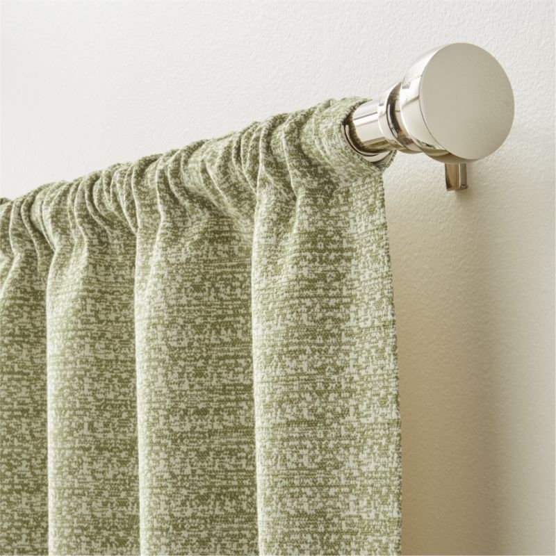 Desmond Green Cotton Curtain Panel 50"x84" - Image 3
