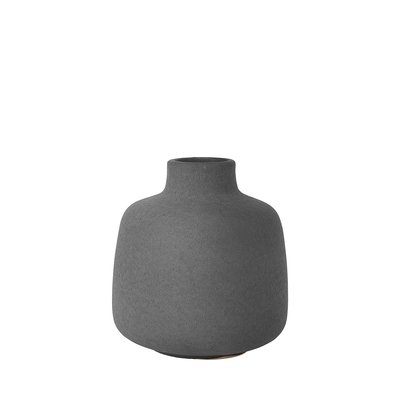 Rudea Peat-Black 5.18'' Ceramic Table Vase - Image 0