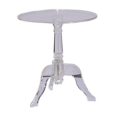 Kreger Acrylic End Table - Image 0