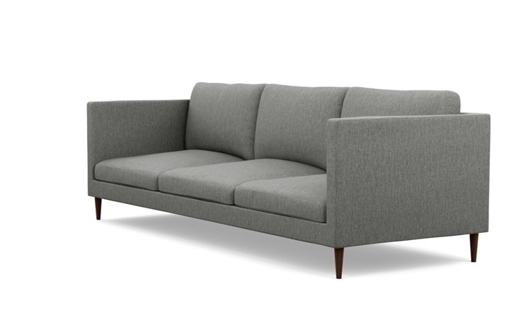 Oliver Sofa with Plow Fabric and Oiled Walnut legs - Image 4