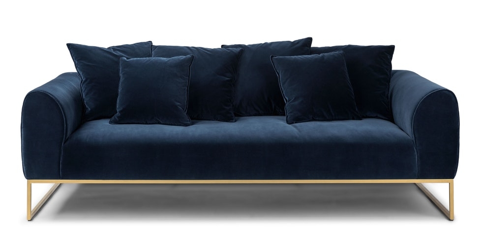 Kits Cascadia Blue Sofa - Image 0