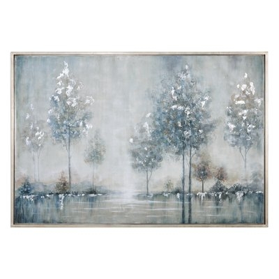 Walk in the Meadow Landscape Framed Painting - Image 0