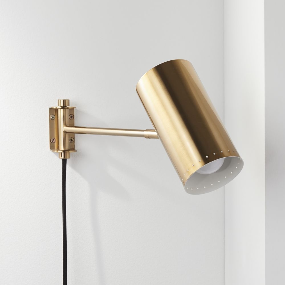 Solo Wall Sconce Brass - Image 0